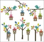 (image for) Petite Birds Colorful